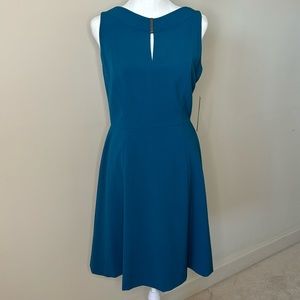 Tahari classic A-line sleeveless dress